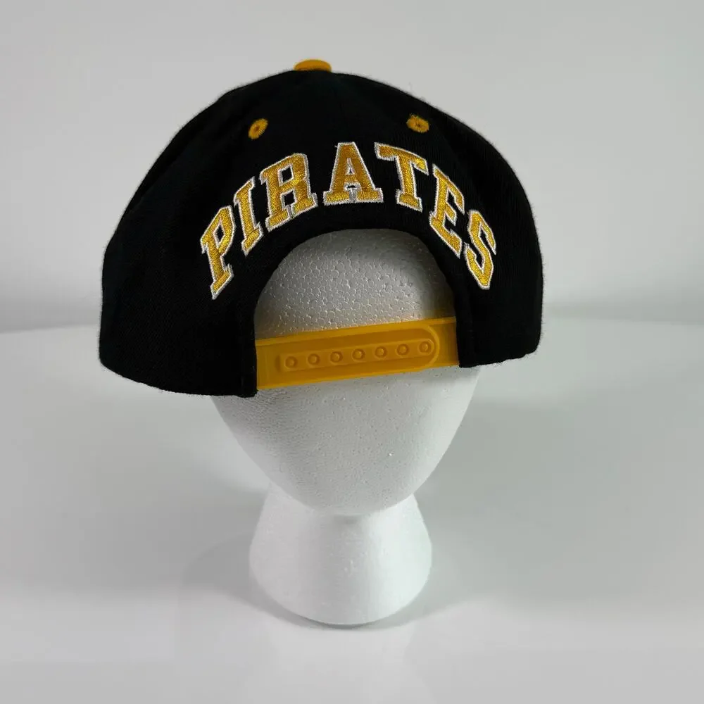 Pirates Snapback Hat American Needle Cooperstown‎ Black Gold